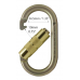 Mosquetón Automático de Acero Oval 25 KN